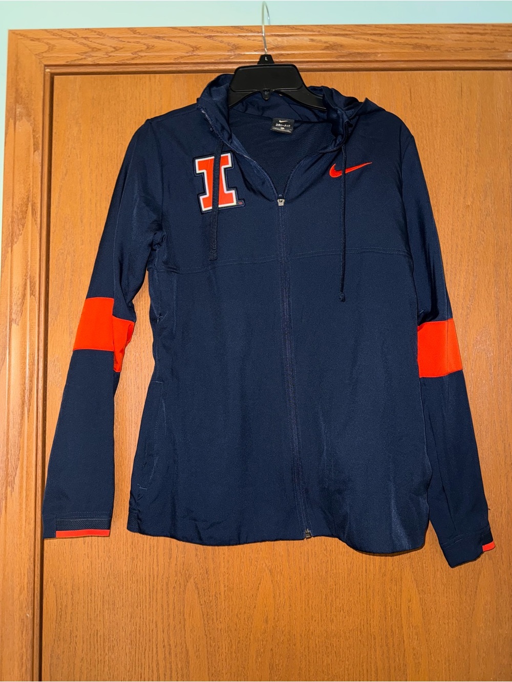 Nike Dri-Fit Navy Blue Athletic Hoodie